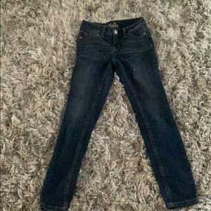 Slim low jeans